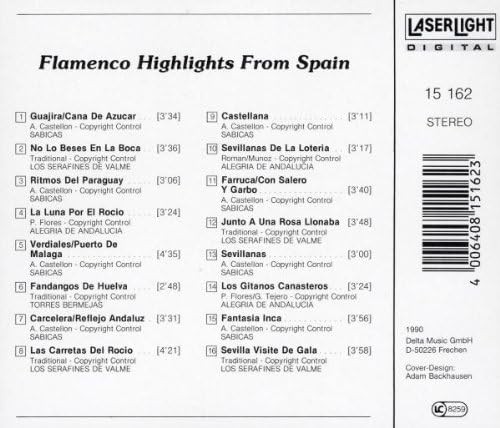 Various Flamenco Highlights from Spain (CD)