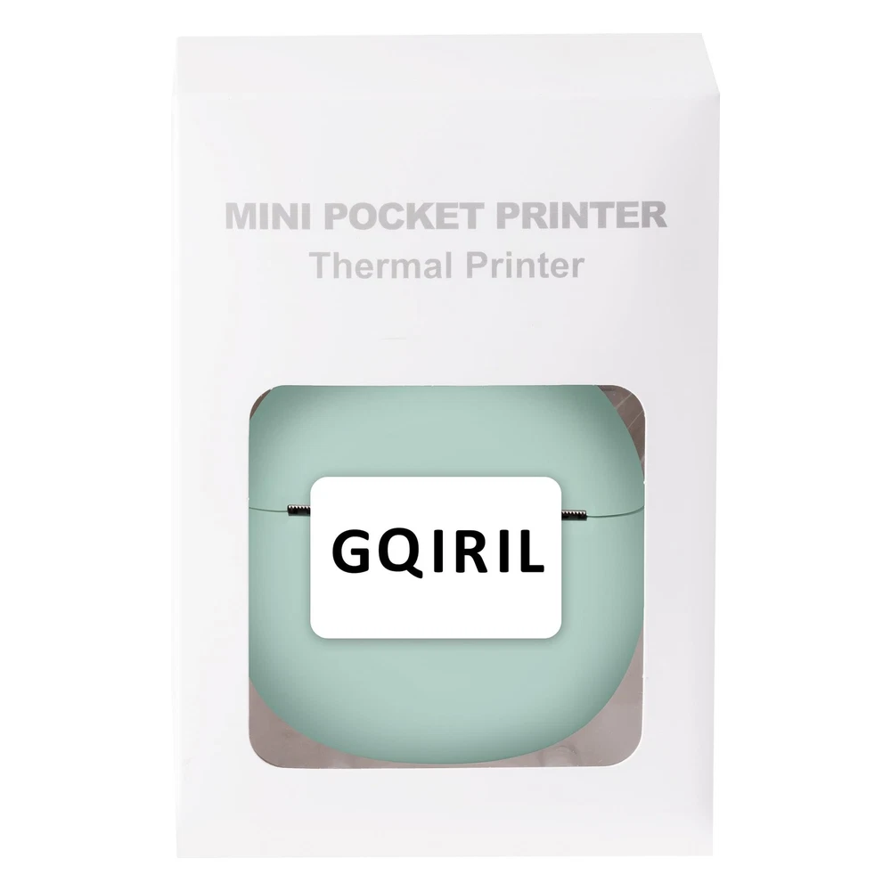 Mini Thermal Sticker Printer – Portable Photo & Label Maker for Mac