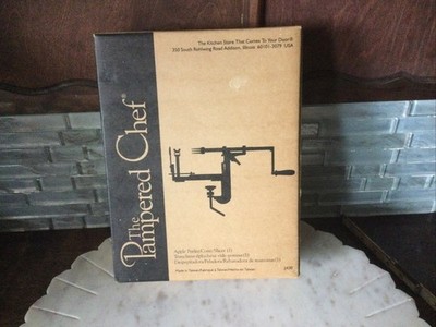 The Pampered Chef 2430 Apple Peeler Corer Slicer - Preowned In Open Box