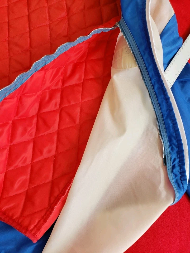 Vintage 70’s Datsun Racing Striped Windbreaker Jacket (Rare w/zip-in liner) - Image 4 of 4