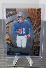 2025 PANINI SELECT TURBO CHARGED ABDUL CARTER - NEW YORK GIANTS