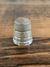 STERLING SILVER THIMBLE Birmingham 1926