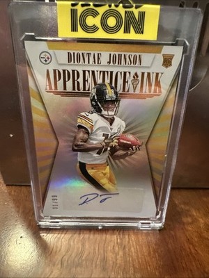 2019 Panini Passing the Torch - Apprentice Ink Diontae Johnson #AI-DJ /99 