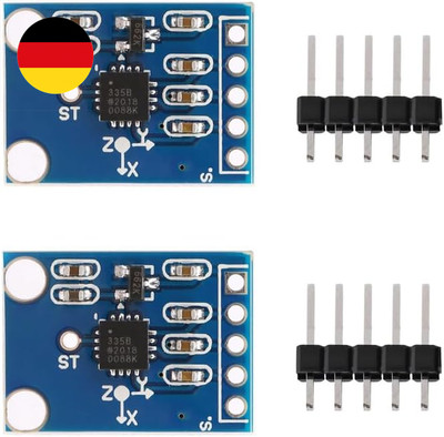 2 Stück -61 ADXL335 3-Axis Accelerometer Angular Transducer Sensor，Analog Output