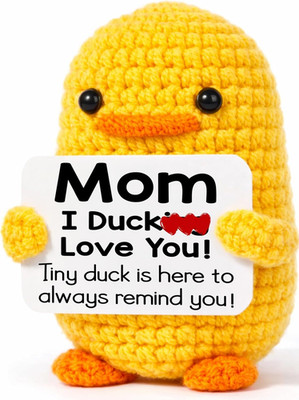 Unique Crochet Duck Gift for Mom - Perfect for Mother's Day and Special Occasion