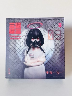 Snail Shell Three Wise Monkeys 03 1/12   Milk Tea Girl Aileen Fast Shipping!