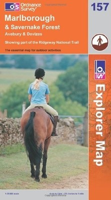 Marlborough and Savernake Forest (OS Explorer Map) by Ordnance Survey 0319236110