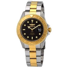 Invicta Pro Diver Quartz Black Dial Two-tone Men's Watch 29948