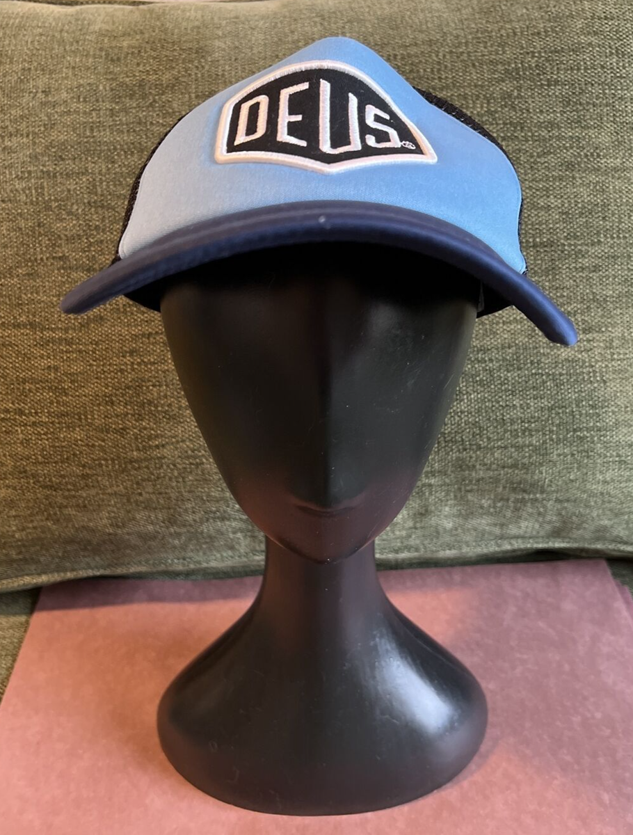 Deus Ex Machina Motorcycle Co. Men's Baylands Trucker Hat Blue