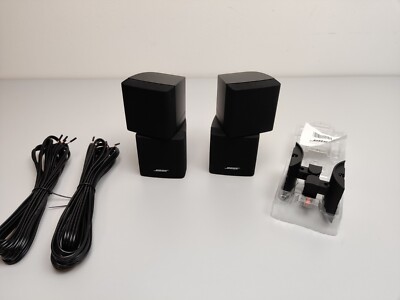 2x BOSE Lautsprecher  Schwarz UB20 Wandhalter / Kabel Lifestyle Acousstimas #11