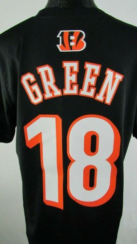 Cincinnati Bengals NFL Youth Black A.J. Green Short Sleeve T-Shirt - Picture 5 of 6
