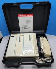 Ultra Rare Vintage Ricoh RF 800 Ultra Compact Facsimile Machine & Phone - Clean.