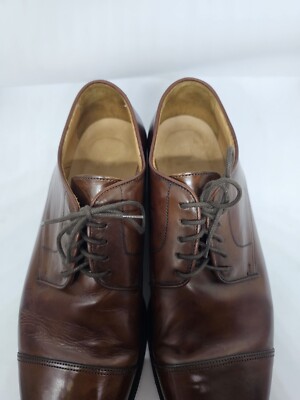 SuitSupply Oxford Dress Shoes Mens 42 Brown Leather Lace-Up  display picture 1