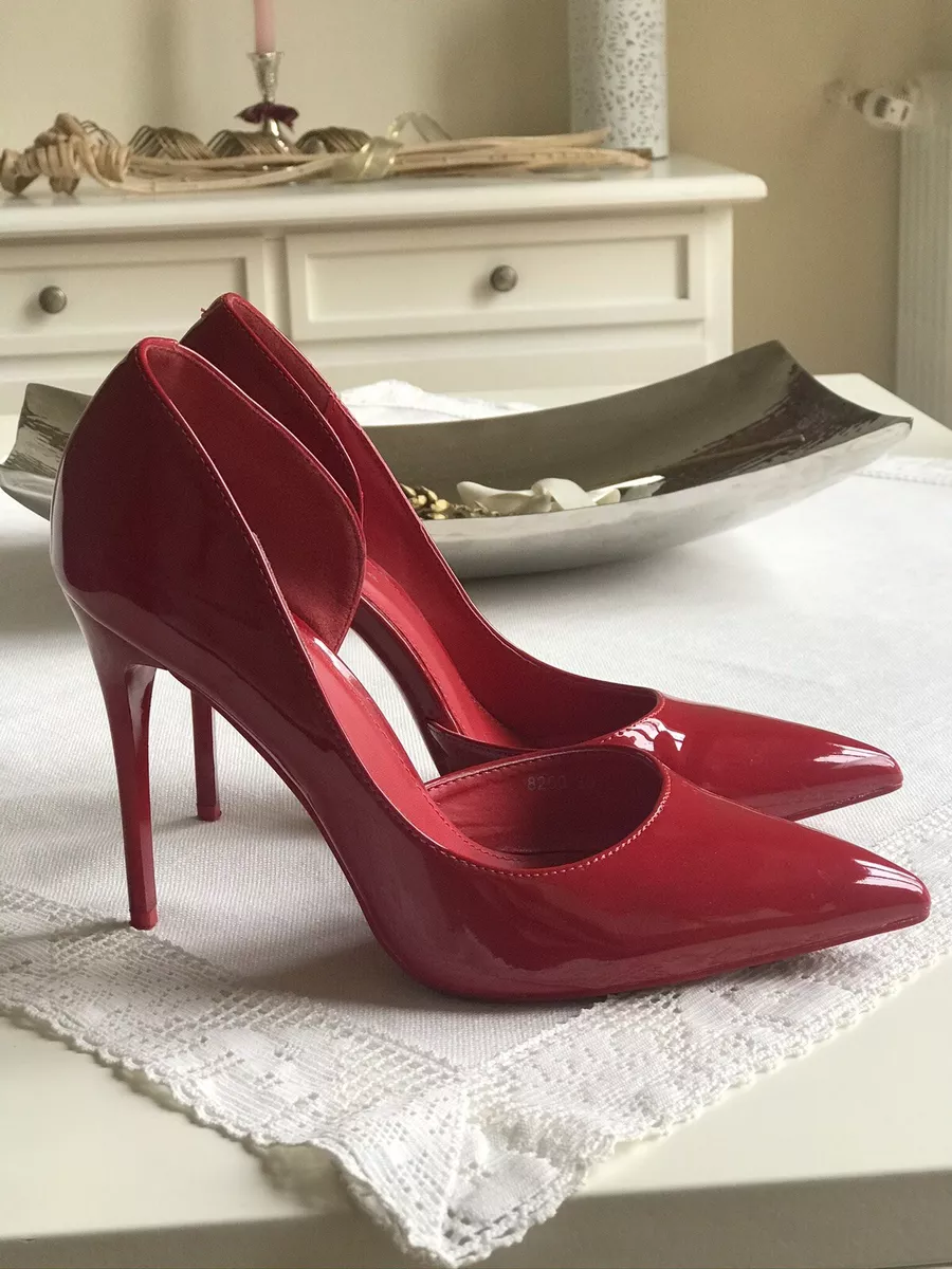Decolte shop rosso vernice
