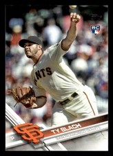 2017 Topps  Ty Blach #625 San Francisco Giants Baseball Card