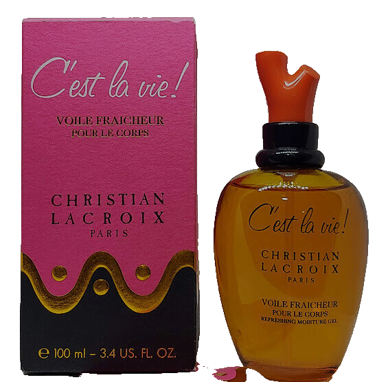 ❤️C'EST LA VIE CRISTIAN LACROIX REFRESHING MOISTURE GEL 3.4OZ