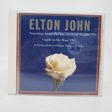 Elton John Something About The Way You Look Tonight Audio CD 1997 