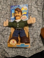 Jeff Foxworthy Talking Dolls Toy Plush Blue Collar Comedy Tour 2005 Redneck 12"