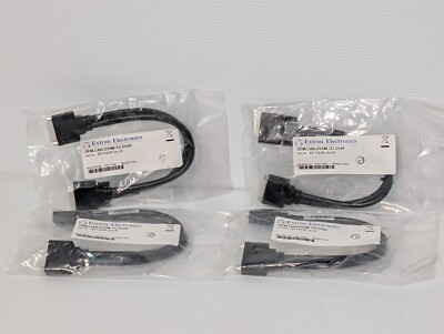 Lot of 4: Extron Electronics 43-112-01, Rev.B, OEM Cables, DVIIM to DVIIF