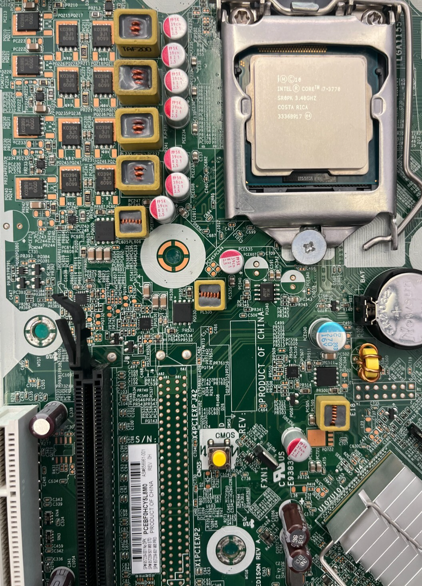 HP X16PCIEXP J41 Motherboard, Intel I3-2120 Processor, 16GB Memory