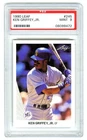 KEN GRIFFEY JR.~SEATTLE MARINERS~1990 LEAF PSA-9 MINT GRADED BASEBALL CARD #245