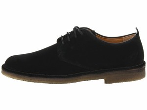 clarks desert london black