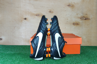Nike Tiempo Legend IV FG 454316-018 Black boots Cleats mens