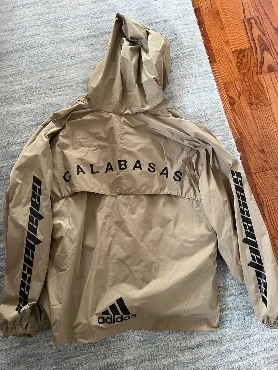 Yeezy 5 ADIDAS Calabasas Hooded Windbreaker/Jacket Men&#039;s S ITALY | eBay