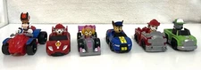 Paw Patrol LOT Rescue Racers (6 Vehicles) Spinmaster Toy Collectibles