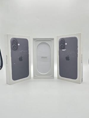 Apple iPhone 16 128GB MYE73HN/A - Black (EMPTY BOX ONLY) | eBay UK