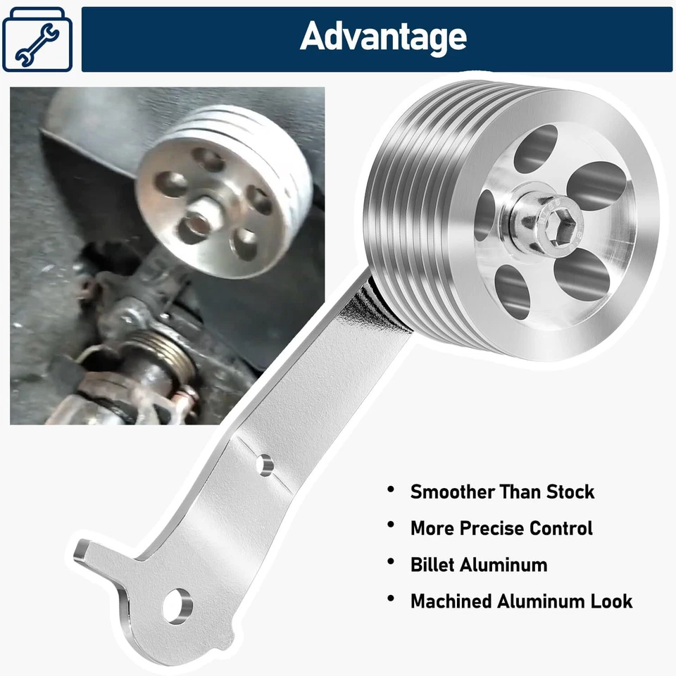 Pedal de gas Billet de aluminio para Volkswagen tipo 1 Bug / Beetle 1949-1977 Foto 3 de 4