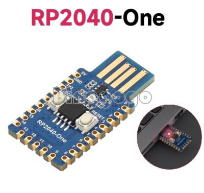 RP2040-One Raspberry Pi Microcontroller Development Board python4MB Flash