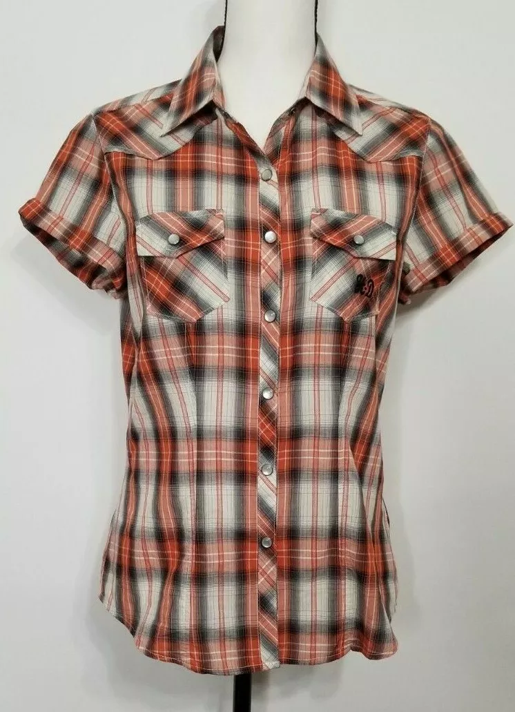 womens harley davidson flannel