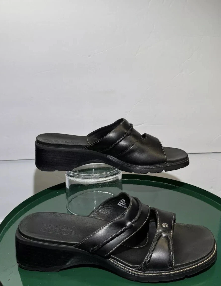 Timberland Sandali Donna 10M Smart Comfort System Pelle Nero 62302