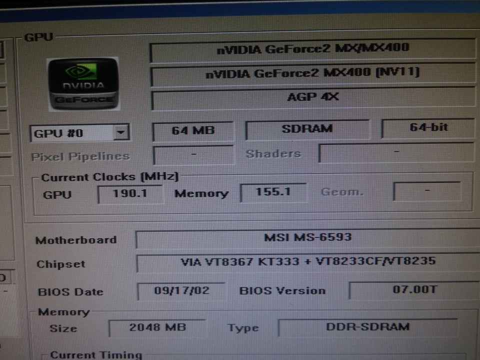 V DATA SCI 051 GEFORCE 2 MX400 64MB AGP 4X GRAFIKKARTE VGA S VIDEO v-data-sci-051-geforce-2-mx400-64mb-agp-4x-grafikkarte-vga-s-video