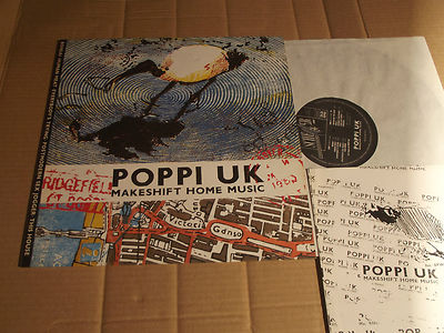 POPPI UK - MAKESHIFT HOME MUSIC - LP - SCHEMER 8906 - NL 1989