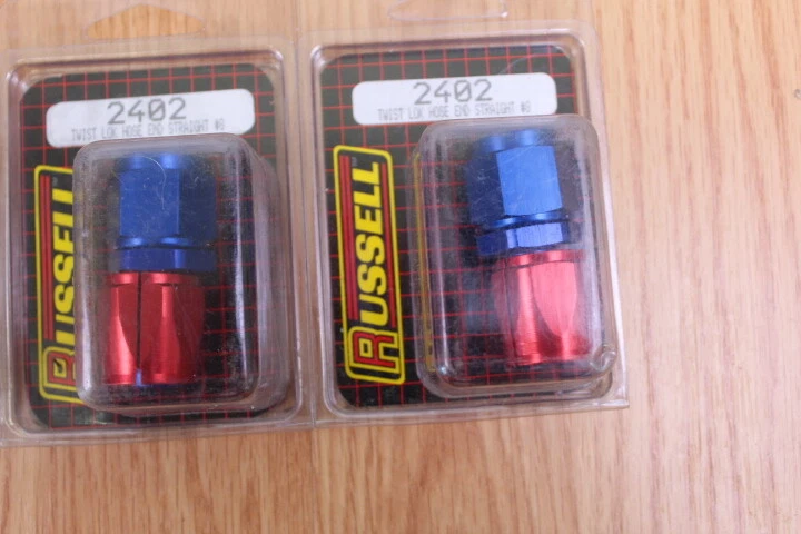 Russell 2402 Twist Lok Hose End Straight #8 - Image 2 of 4