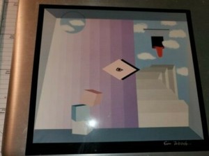 Surrealism Art Signed Photograph "Obscured by Clouds"