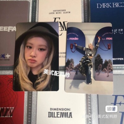 ROSIE BLACKPINK POP-UP STORE BEIJING CHINA POB OFFICIAL PHOTOCARD