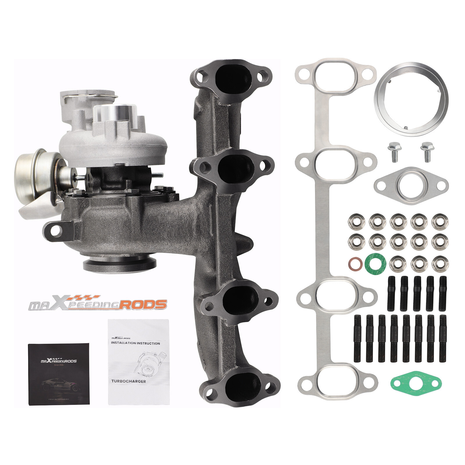 Turbocharger for Seat Toledo III Altea 1.9 TDI 105 HP 2004 - 2009  54399700022