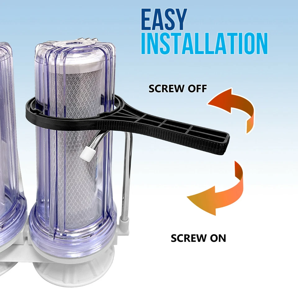 Dual Countertop Water Filtration Unit: and Yearly Supply of Filters - Image 4 of 4