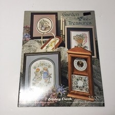 Garden Treasures Cross Stitch Pattern Book Stoney Creek 56