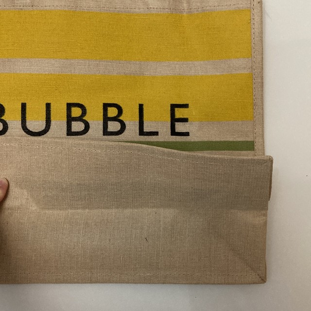 Waitrose Bubble and Squeak Tote Bag Cabbage Potato British Stripe Shop