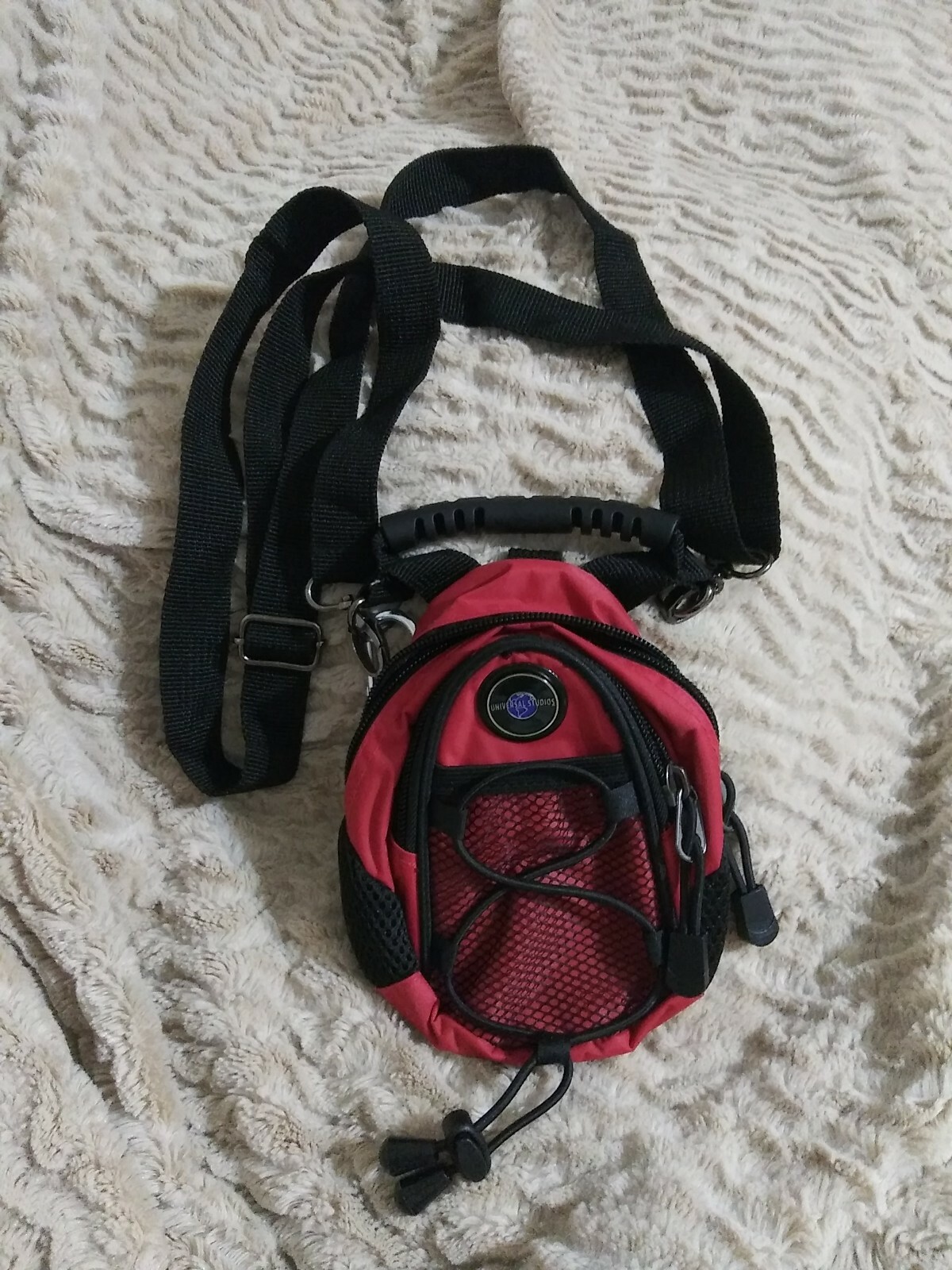 Mini Red Backpack Universal Studios Souvenir With… - image 1