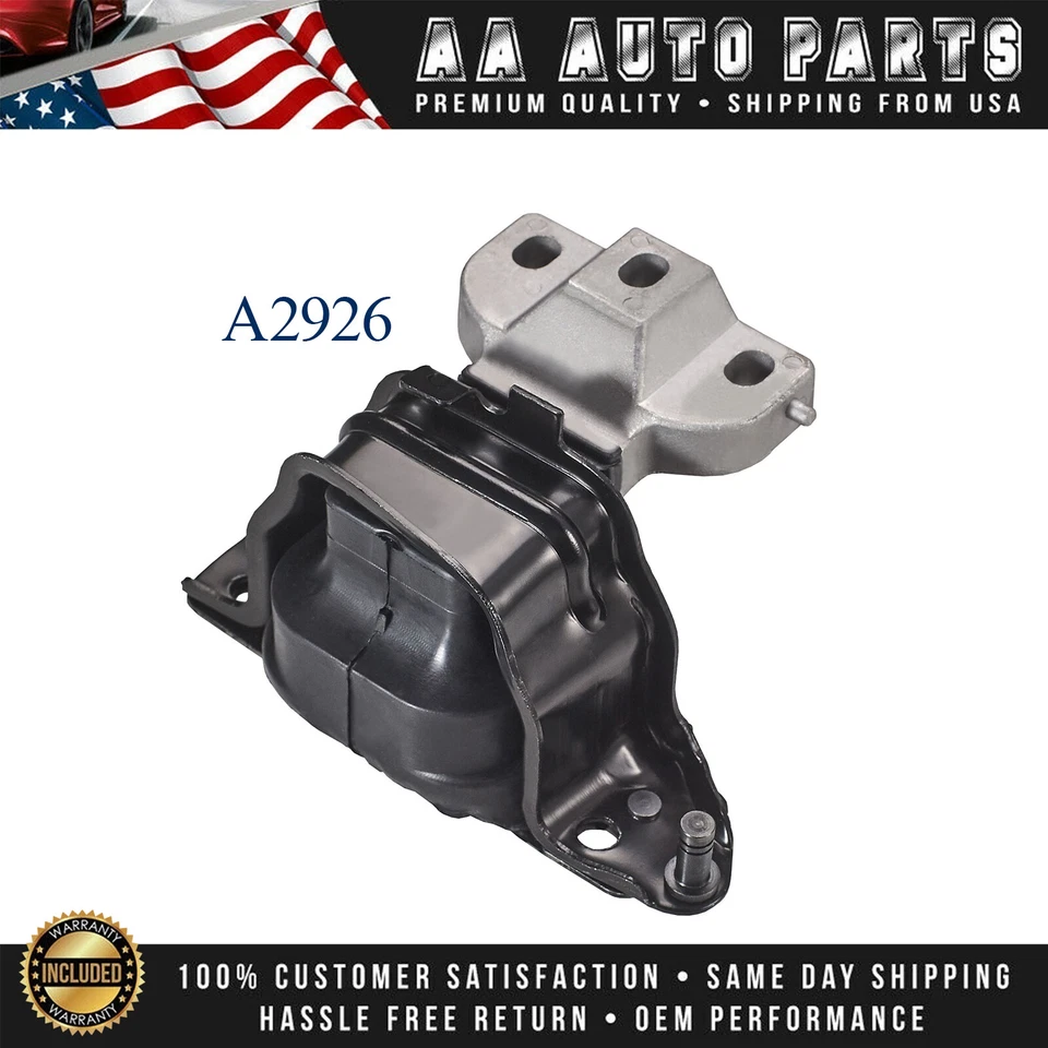 4X Engine Motor & Trans Mount for 2001-2006 Chrysler Town & Country V6 3.3L - Image 3 of 4