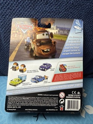 ウッチー　空港 ucchi カーズ ミニカー Disney Pixar Cars Deluxe Airport Adventures Ucchi Airplane Stairs
