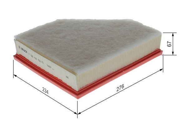 Bosch Luftfilter F 026 400 753 FüR BMW-image