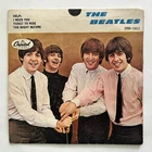 THE BEATLES -HELP!- 1965 MEXICAN 7" EP PS STAINED ON COVER, BLACK LABEL CAPITOL