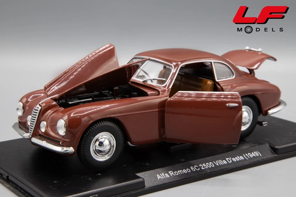 1:24 Alfa Romeo 6C 2500 Villa D'este 1949 - Auto Vintage Collection - Immagine 3 di 4