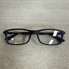 Ray-Ban RB7017 5196 Matte Black Rectangle Eyeglasses Frames 54-17-145